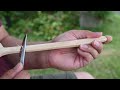 Hand Carving a Spatula - Knife Work
