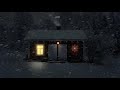 Forest Snow Storm Ambient | 3 Hours of Blizzard Sounds | Snowy Cabin 2