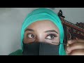 soft glitter eye makeup tutorial for wedding/beautiful and easy eye makeup by Saima with youtuber/