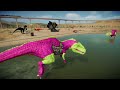 Velociraptors MINECRAFT*Rex MOSASAURUS SPINOSAURUS Triassic& Apatosaurus: The last day of dinosaurs?