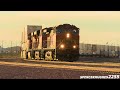 BNSF Freight Trains Southern California Desert 2024