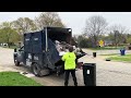 Mack RD Roll-Off Truck + ASDA Chevy and Ram Pup Garbage Trucks Helping Out on Trash
