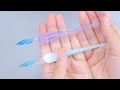 【ASMR】Cream Soda Glass Pen Writting Sounds  クリームソーダなガラスペンが最高すぎました