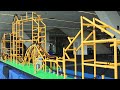 CDX Blocks Steel Curtain Roller Coaster Model