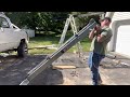 HARBOR FREIGHT TOOL HAUL/ 1 TON GANTRY BUILD