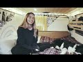 Female uni student saves £1000s a year on rent! (Van Tour)