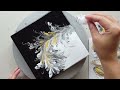 (822) Elegant Beauty | with Plastic Wrap | Easy Acrylic Painting for beginners | Designer Gemma77