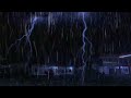 Heavy rain and Thunder storm Ambience to sleep, forget the worries and fall asleep straight