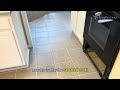 The craziest tile floor transformation ever! Tile & grout cleaning Memphis, Tennessee