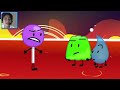 BFB 20 Reaction with A Person On YouTube, Aramax, and Untalented Animator