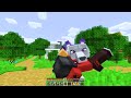 Playing Minecraft as a PROTECTIVE Direwolf!
