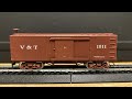 Custom AHM Rivarossi V&T Boxcar Project