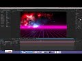 Adobe After Effects Tutorial: 80s Grid Title