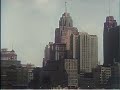 Detroit, Michigan 1920s in color [60fps, Remastered] w/sound design added