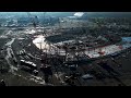 Drone Shots Of Construction At The New Highmark Stadium 10 Months In! | Buffalo Bills