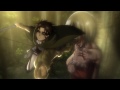 Shingeki No Kyojin /  Rivaille vs Titan Femenina (HD)