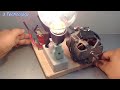 Make 6000w Free Electricity Energy Self Running With Speaker And Transformer