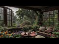 Rain Ambience In A Garden