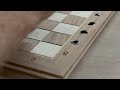 Making a Folding Travel Chess Board with Magnets