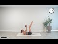 30 MIN FULL BODY PILATES HIIT Workout | Power Pilates + Light Weights Lean Muscles, No Repeat