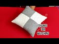 घर पर बनाये सुन्दर कुशन कवर || How To Make Cushion Cover Cutting and Stitching - part 2