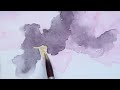 Dramatic Neurographic Lines and Watercolor