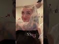 Make-up artist shaves her head (HD remaster and edit)
