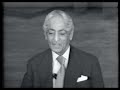 J. Krishnamurti - New York 1971 - Public Talk 1 - To be aware of our past