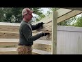 How To Build A Firewood Storage Shed In One Day / DIY Firewood Shed / Firewood Rack Build