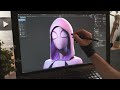 Fun and Simple Sculpt in Blender - Across the Spider-Verse (Spider Woman)