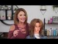 How To Blow Dry DIY Layered Haircut with Blowout Brush