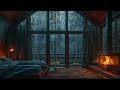 Relaxation with Soothing Rain Sounds | ASMR for Peaceful Slumber in the Cozy Bedroom, Thunderstorms