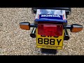 Honda CBX550F2 review