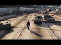 GTA 5: massive uncontrolled chain explosion of 100+ cars