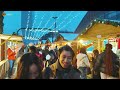 🇫🇷 Paris La Défense Christmas Market, Largest in Paris Region, Walking Tour 2023 [4K/60fps]