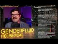 Genderfluid Helisexual. Бумерский стрим в неоне