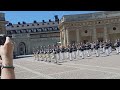 Changing of the Guard at the Swedish Royal Palace in Stockholm