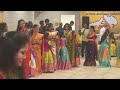 Bathukamma 2023 | Mom and Daughter| Hindu Temple of KY
