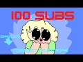 100 SUBS COMMENT ANIMATION ANOUNCEMENT