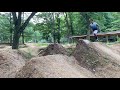 Kid does parkour