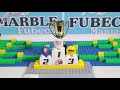 The Incredible Marble Race  with funnels and 16 players - Europe vs America