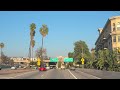 Driving to Disneyland in 8K HDR Dolby Vision - Downtown Los Angeles to Disneyland Anaheim