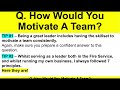 LEADERSHIP Interview Questions & Answers! (How to PASS a Leadership & Management Job Interview!)