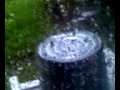 Listening to the rain drumming on the bucket...What a melodious sound. (3