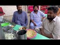 100/-RS PAKISTANI PUNJABI DESI NASHTA | STREET FOOD MASTER BABAR CHANA CHOLAY BREAKFAST | DESI FOOD