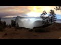 Yosemite Sunrise. Glacier point. Time lapse part 2