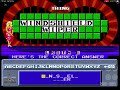 Wheel of fortune for the NES