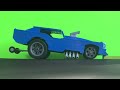 LEGO Mustang Funny Car MOC - Happy 4th of July!  Drag Race and How to Build
