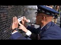 Vietnam Veterans Day 2023 - CSAF Brown Vietnam Veterans Memorial Wall Etching