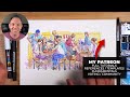 How To Draw PEOPLE Quickly In Groups | Urban Sketching Tutorial